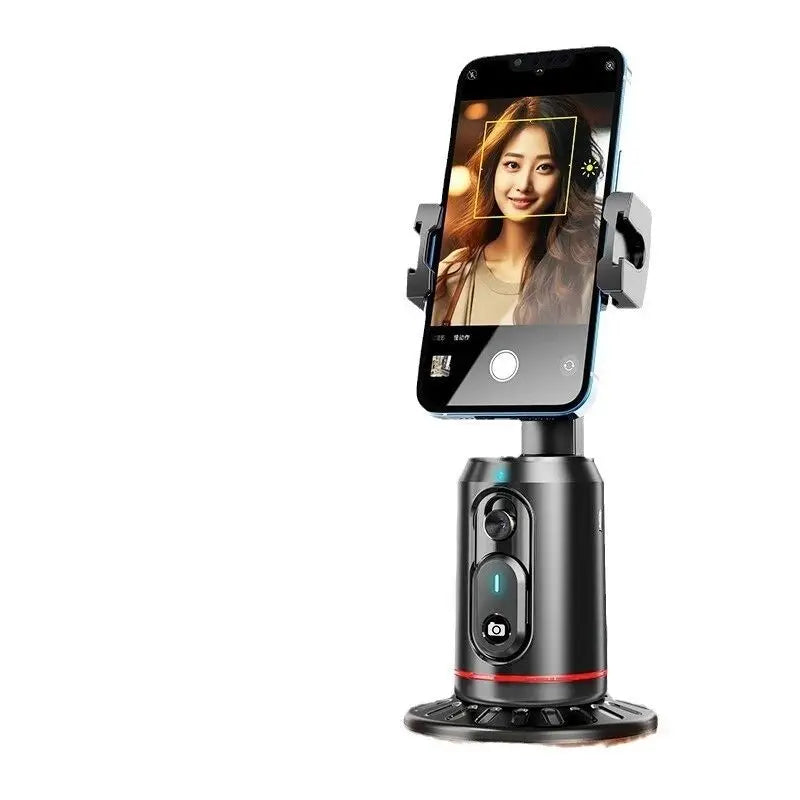 Support Téléphone Rotatif 360° avec Télécommande & Lumière LED