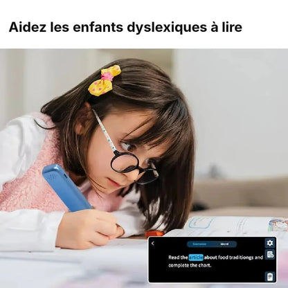 Stylo Scanner Traducteur – Lecture à Voix Haute & Traduction en 112 Langues